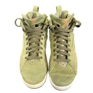 Nike Olive Green Jumpman MVP Sneakers